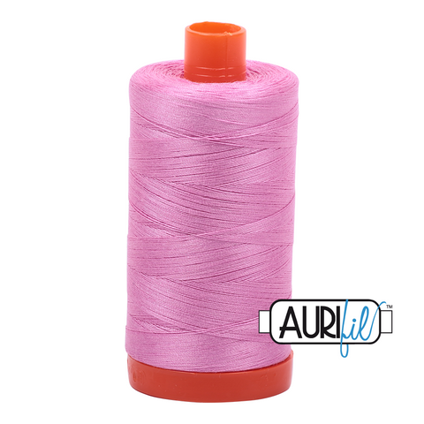 Medium Orchid 2479 Aurifil 50wt Thread - 1300M Spool 100% Cotton 2ply Italian Thread