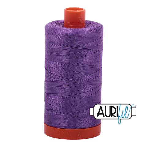 Medium Lavender 2540 Aurifil 50wt Thread - 1300M Spool 100% Cotton 2ply Italian Thread