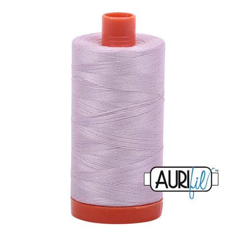 Pale Lilac 2564 Aurifil 50wt Thread - 1300M Spool 100% Cotton 2ply Italian Thread