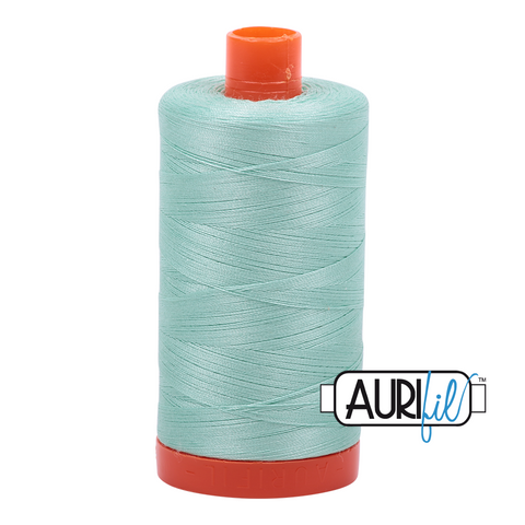 Mint 2830 Aurifil 50wt Thread - 1300M Spool 100% Cotton 2ply Italian Thread