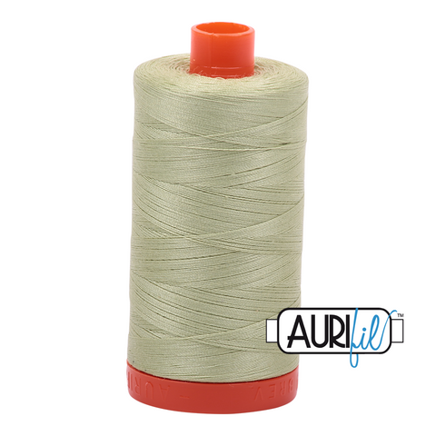 Light Avocado 2886 Aurifil 50wt Thread - 1300M Spool 100% Cotton 2ply Italian Thread