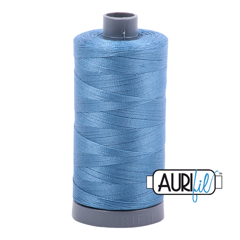 Wedgewood 4140 Aurifil 28wt Thread - 750M Spool 100% Cotton 2ply Italian Thread