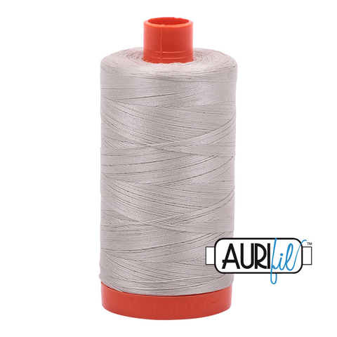 Moondust 6725 Aurifil 50wt Thread - 1300M Spool 100% Cotton 2ply Italian Thread