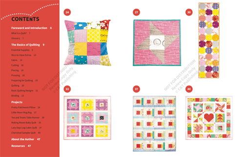 Jump Into Patchwork & Quilting: For Beginners; 6 Modern Projects; From Fabrics to Finishing