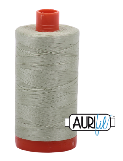 Spearmint 2908 Aurifil 50wt Thread - 1300M Spool 100% Cotton 2ply Italian Thread