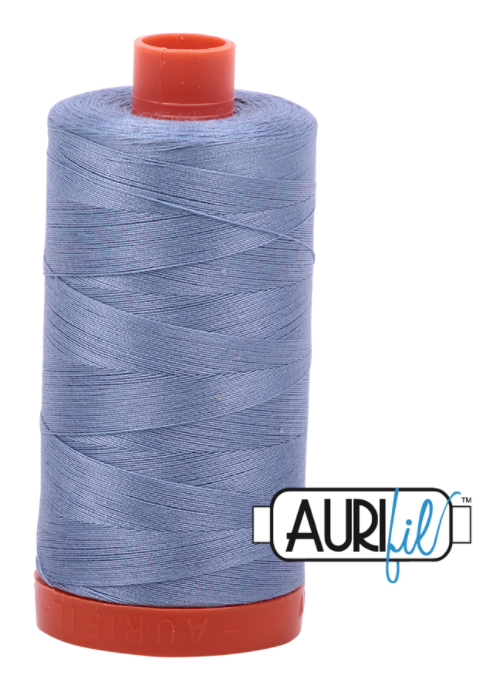 Slate 6720 Aurifil 50wt Thread - 1300M Spool 100% Cotton 2ply Italian Thread